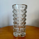 Crystal glass vase 1950