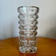 Crystal glass vase 1950