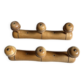 Pair of coat hooks