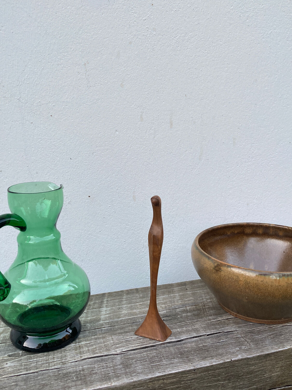 Scandinavian wooden virgin