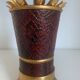 Vintage cigarette holder 1960 golden purple snake box - 19 x 9 cm