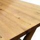Vintage dining table pinewood 1960 minimalist dining table