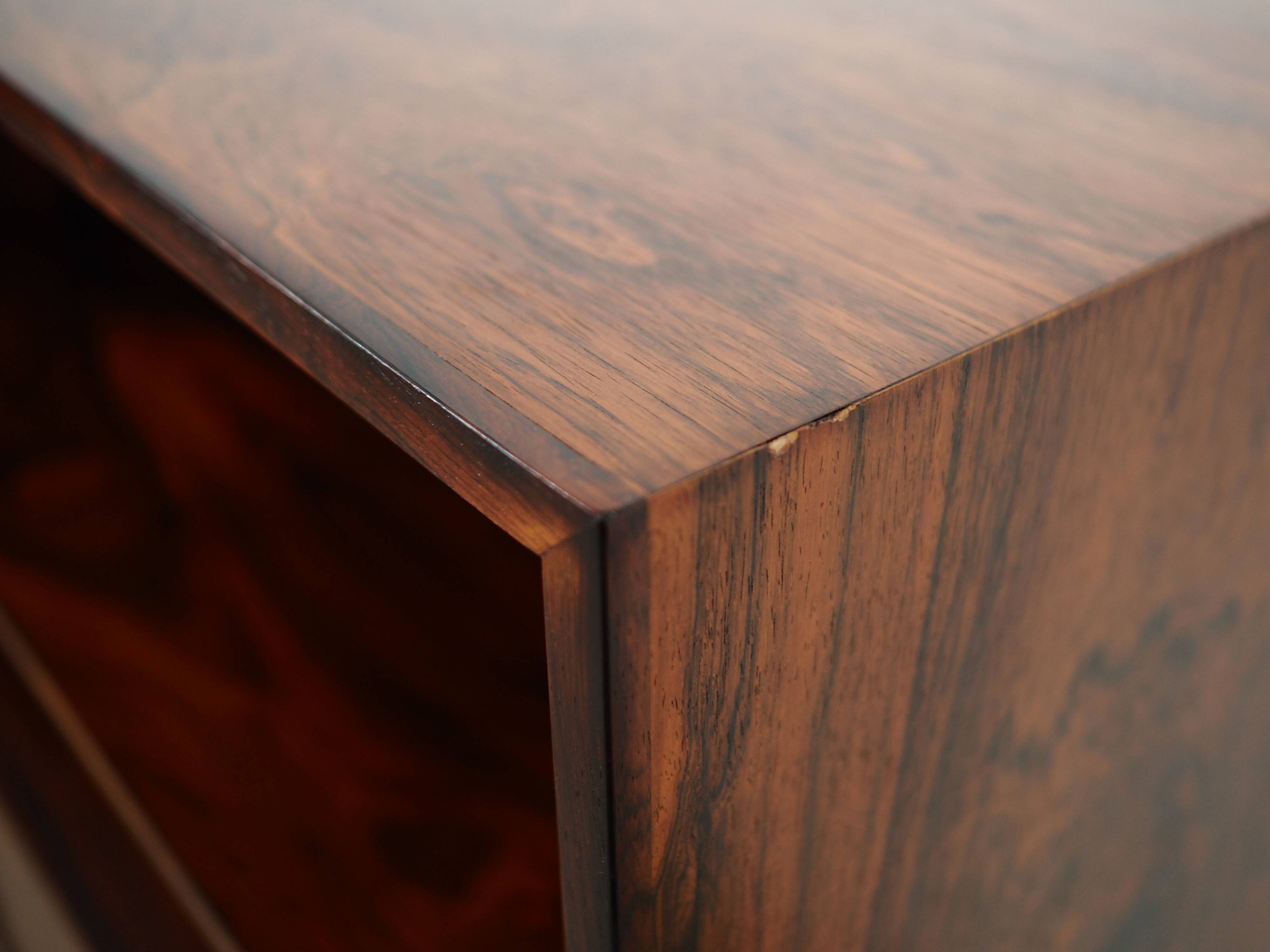 Rosewood bookcase, Danish design, 1970s, designer: Erik Jensen, production: Westergaards Møbelfabrik