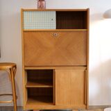 Vintage secretary with compass legs