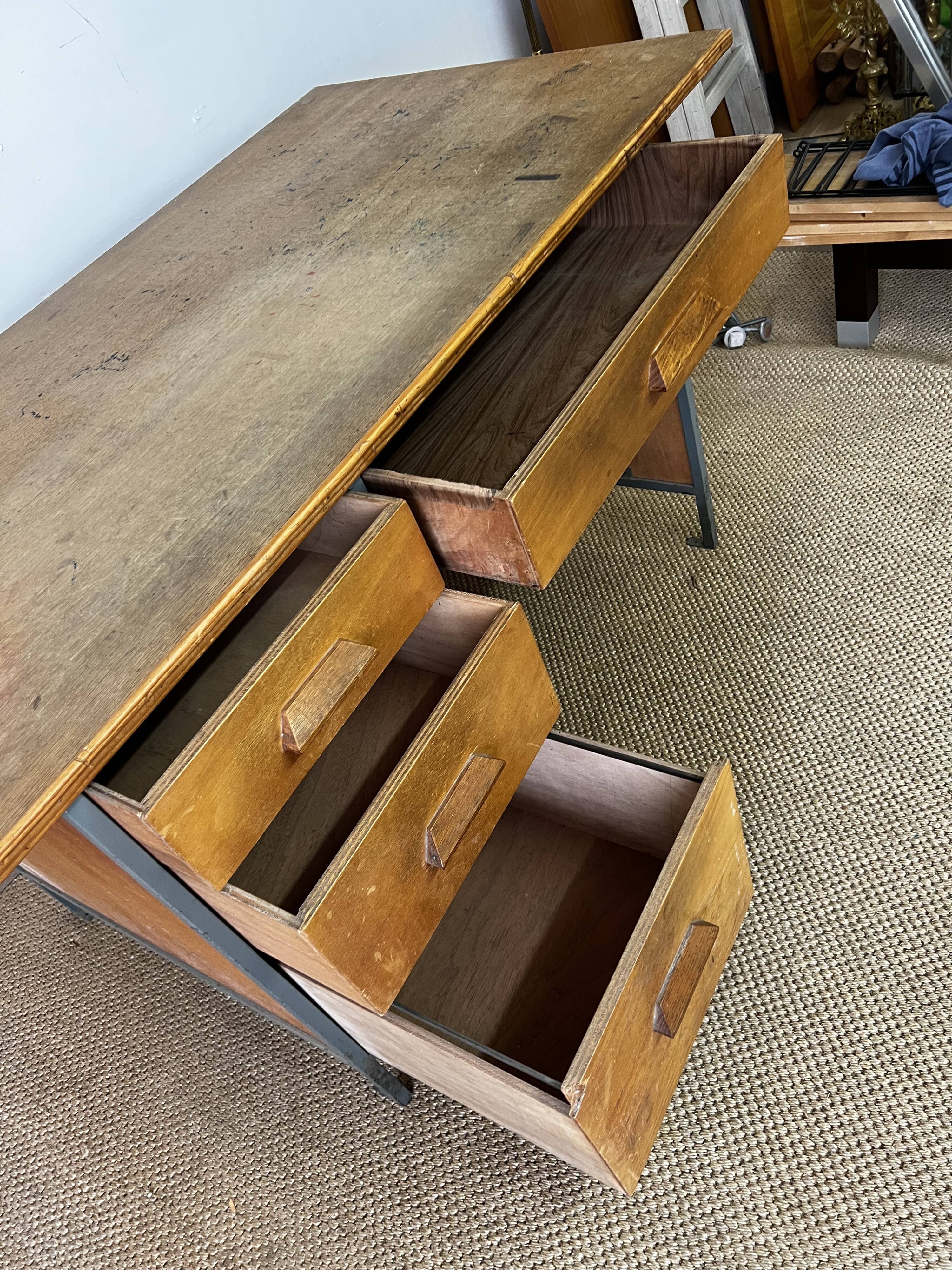 Vintage industrial office