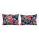 Set of 2 vintage Turkish cushion covers 61x36 cm