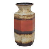 Large flamed ceramic vase Scheurich 297/41