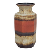 Large flamed ceramic vase Scheurich 297/41