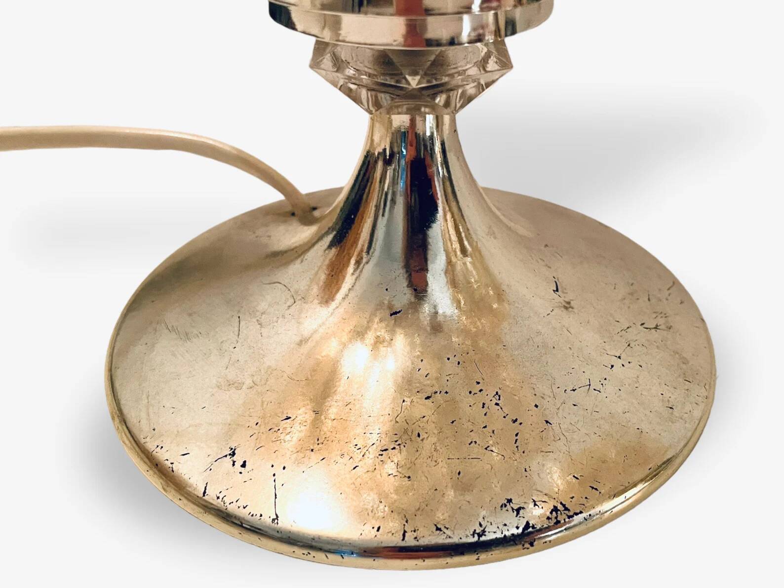 Set of 2 bubble glas lamps by Helena Tynell 1970