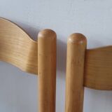 4 vintage straw chairs