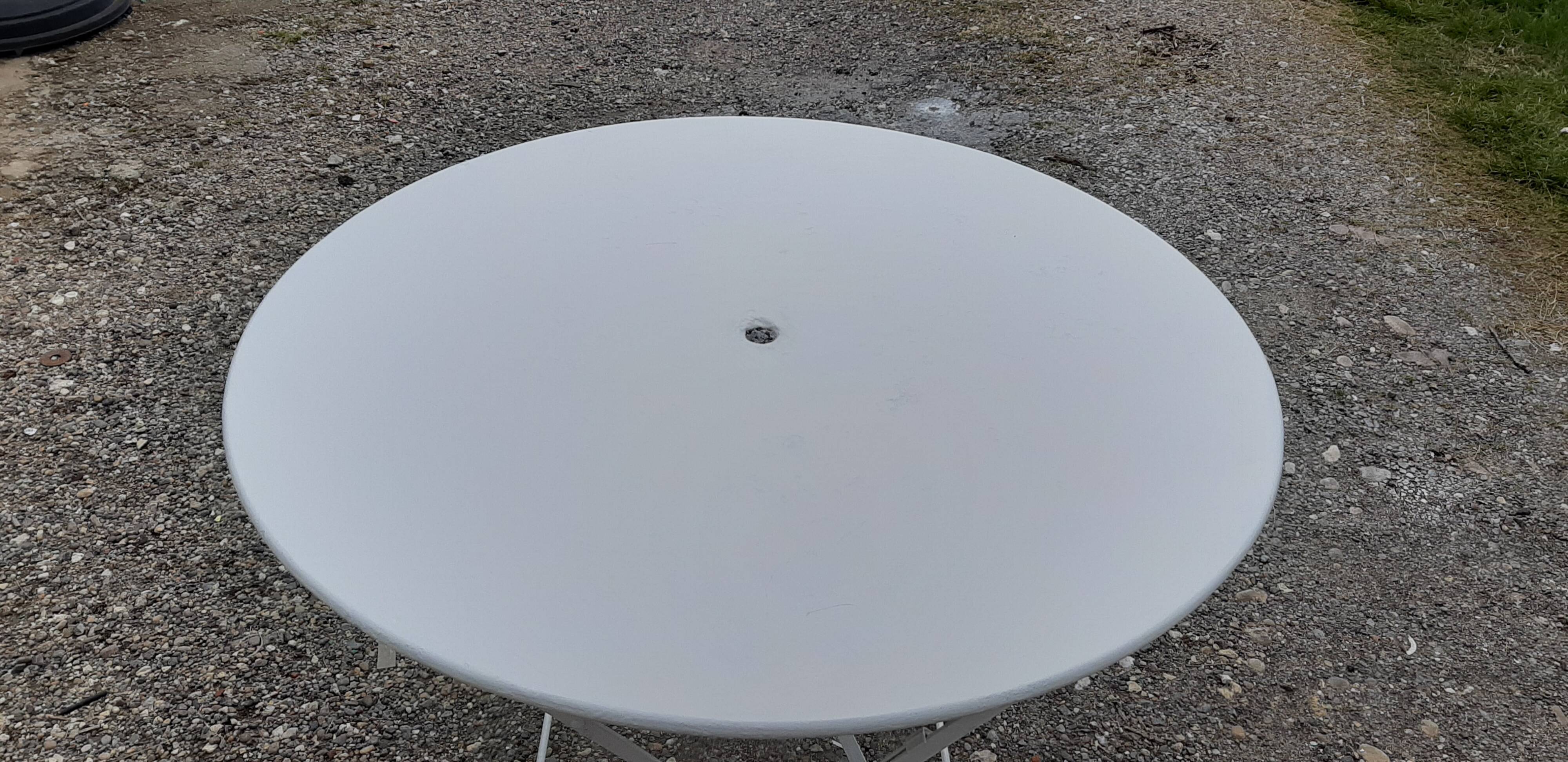Garden table wrought iron 1930