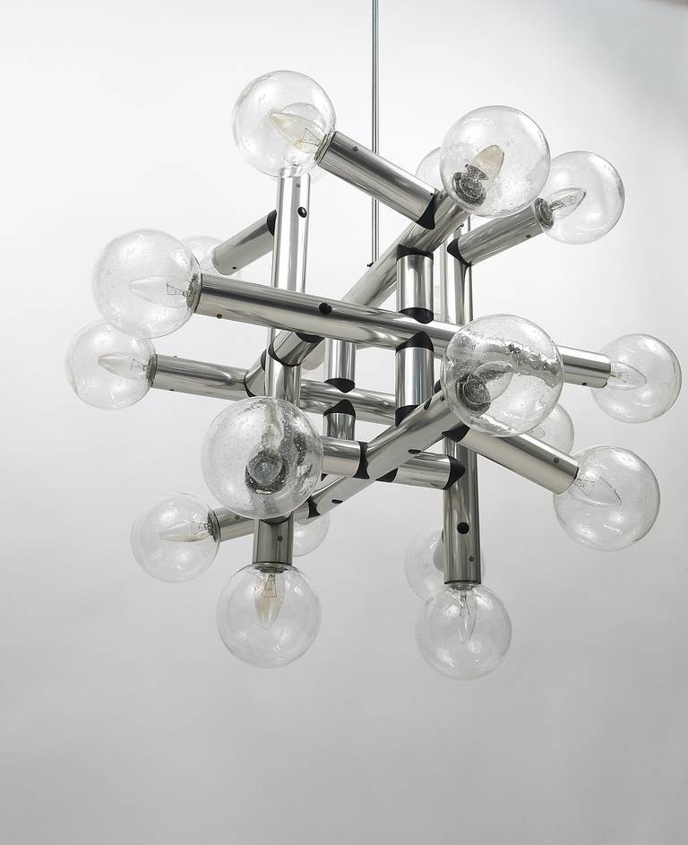 Identical atomic suspensions by J.T. Kalmar, Austria, 1969