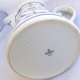 Earthenware pitcher with blue patterns from Schönwald Germany