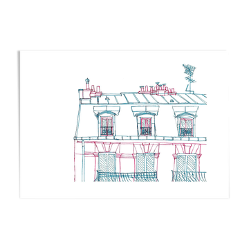Depuis ma fenêtre - Façade