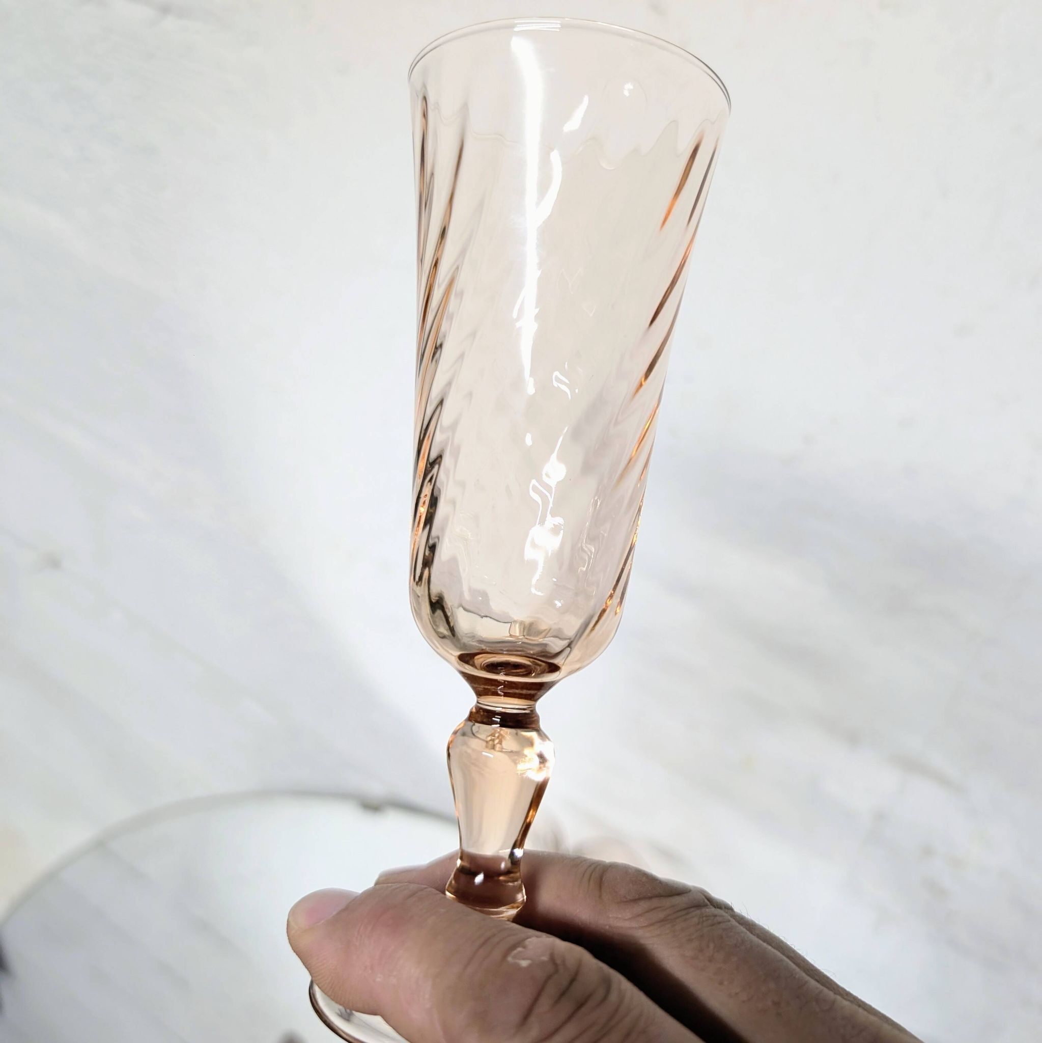 6 Rosaline champagne flutes