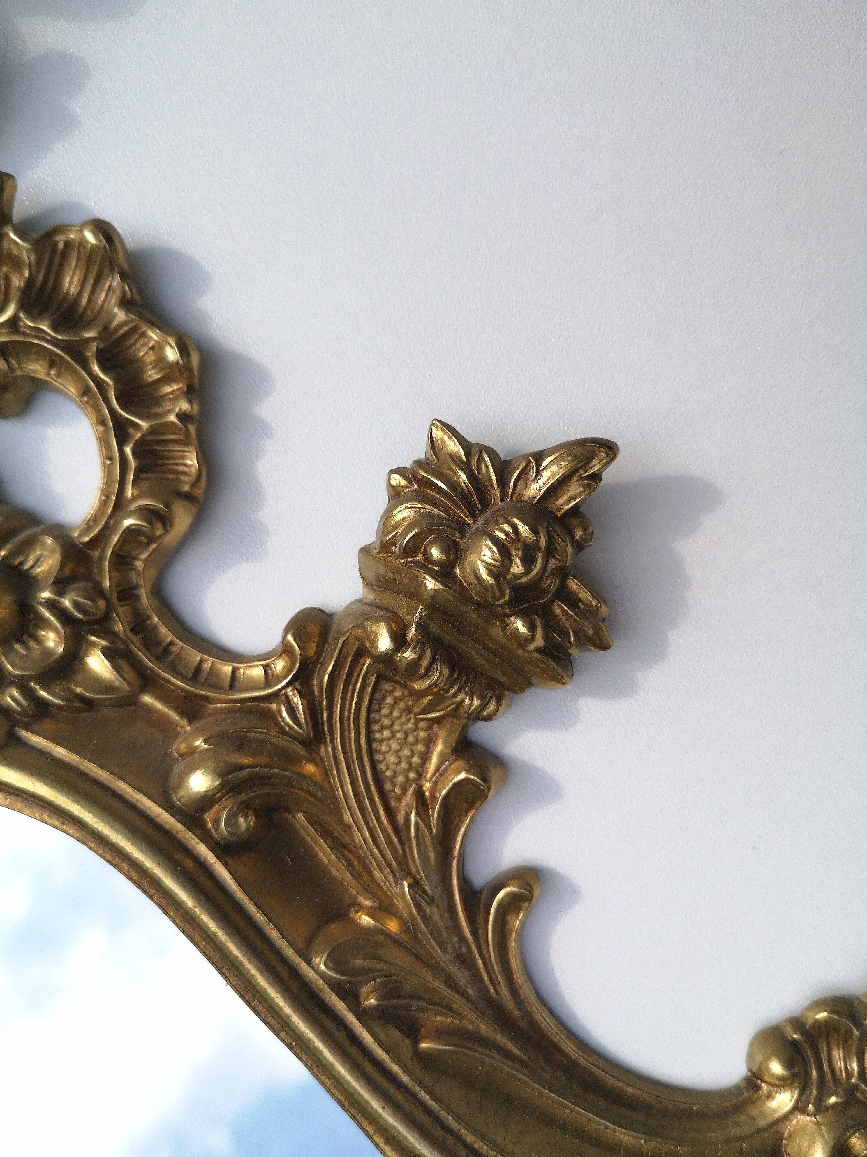 Golden bronze mirror- Louis XV style