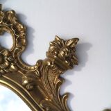 Golden bronze mirror- Louis XV style