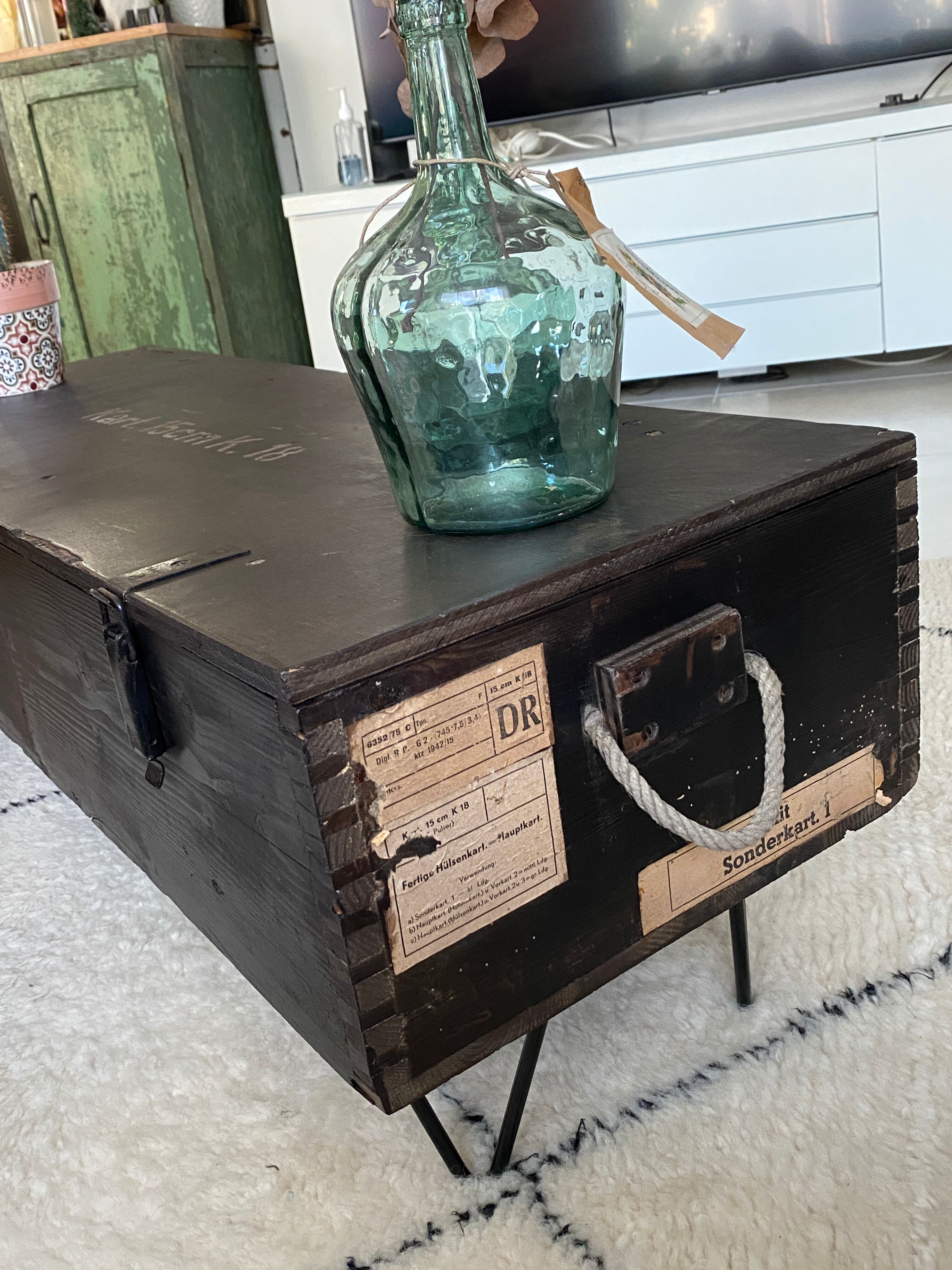 Table basse industrielle