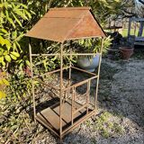 Cage iron birds