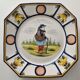 2 Henriot Quimper plates