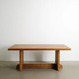 Vintage Swedish Wooden "Lovö" Dining Table by Axel Einar Hjorth, 1930s