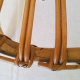 Rattan "shell" chair for children