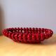 J.Massier Vallauris braided fruit bowl