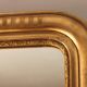 Miroir Louis Philippe doré