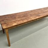 Very large solid pine farmhouse table