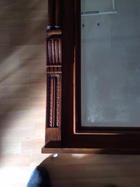 Fireplace mirror 160x100cm