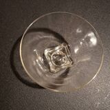 Crystal fruit bowl with 6 small bowls