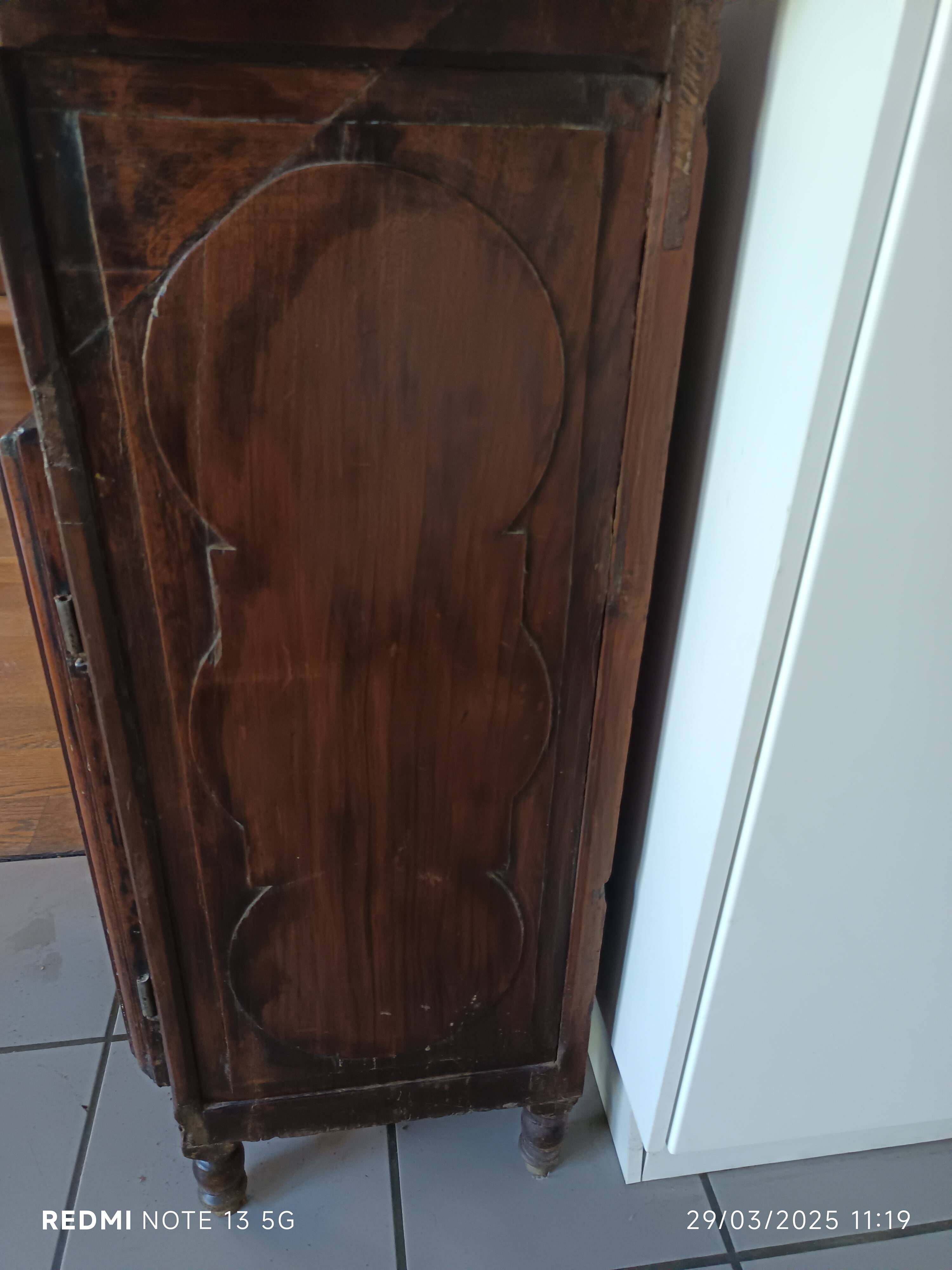 jam cabinet late 17th early 18th century walnut