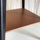 Modernist side table in wood, mid-20th century.