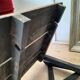 Antique wooden folding stools for painter
