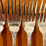 Christofle Marly 12 fish cutlery sets, 24 pieces, very good condition