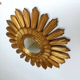 Vintage sunburst mirror, 1960s