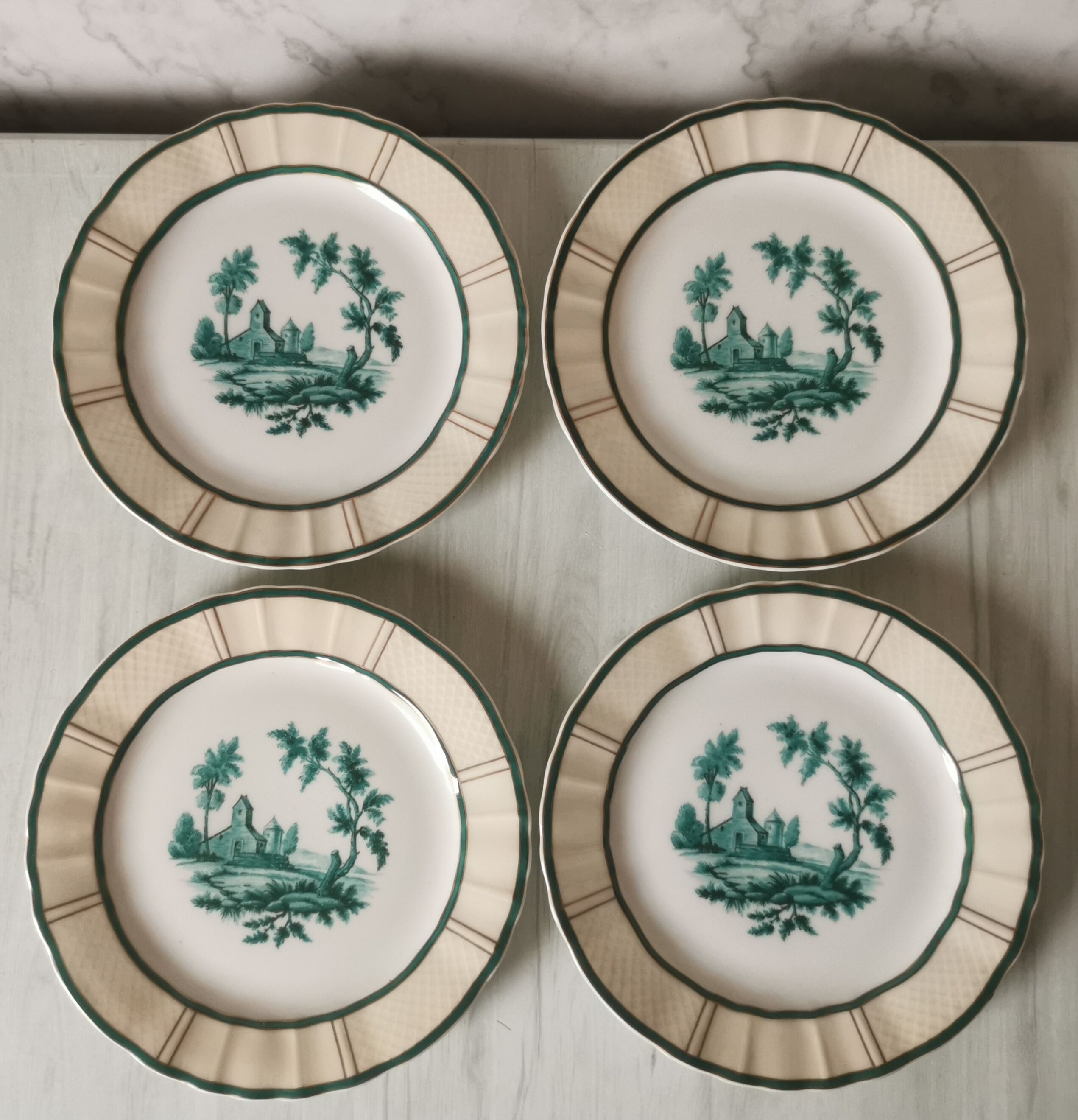 Dessert service and coffee Bernardaud Limoges