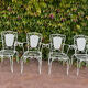 4 fauteuils Provençaux en fer forgé 60’s