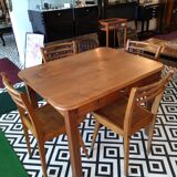 Kitchen table and four bistro chairs