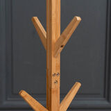 Coat rack Tree 7 hooks 1970 French design