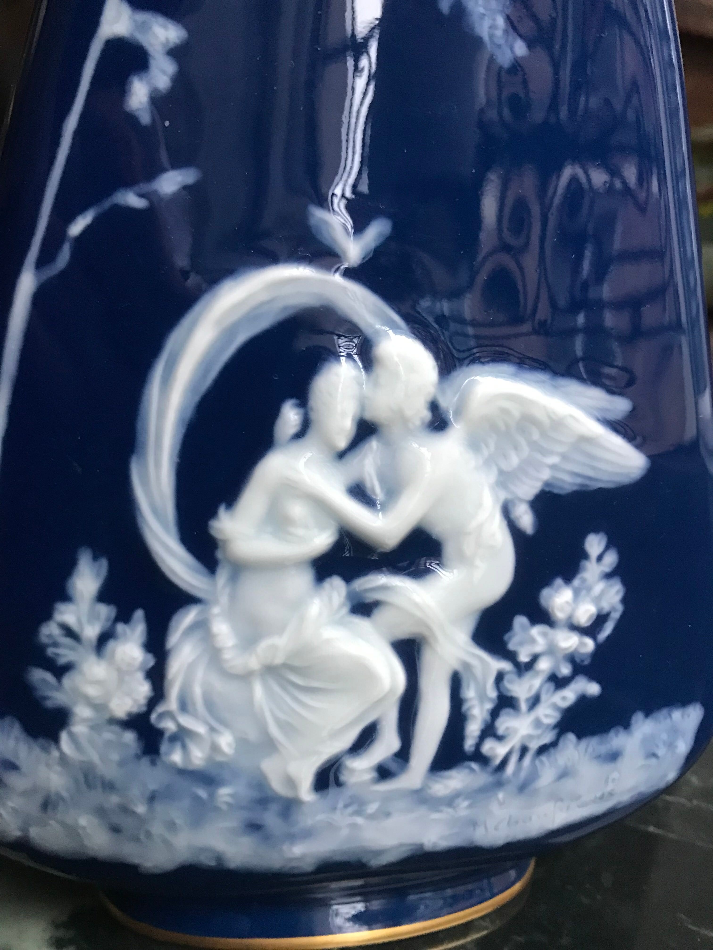 Vase Limoges Marcel Chaufriasse twentieth century