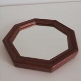 Vintage octagonal mirror
