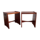 Pair of sofa ends/bedside tables in vintage Gautier teak