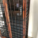 Bamboo and glass display case