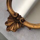Former mirror wooden gold 36x55cm