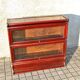 Mahogany glass-fronted bookcase THE GLOBE WERNICKE LONDON 1900, a piece of furniture