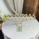 Menorah, nine-branched candlesticks, Karshi, 1960