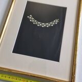 Gouache originale des années 1930 – Prototype de collier en perles par un joaillier de New York