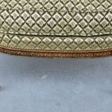 Louis XVI-style shepherdess chair gilded at the end of the 19th century