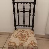 Prie-Dieu Napoleon III in blackened pear tree